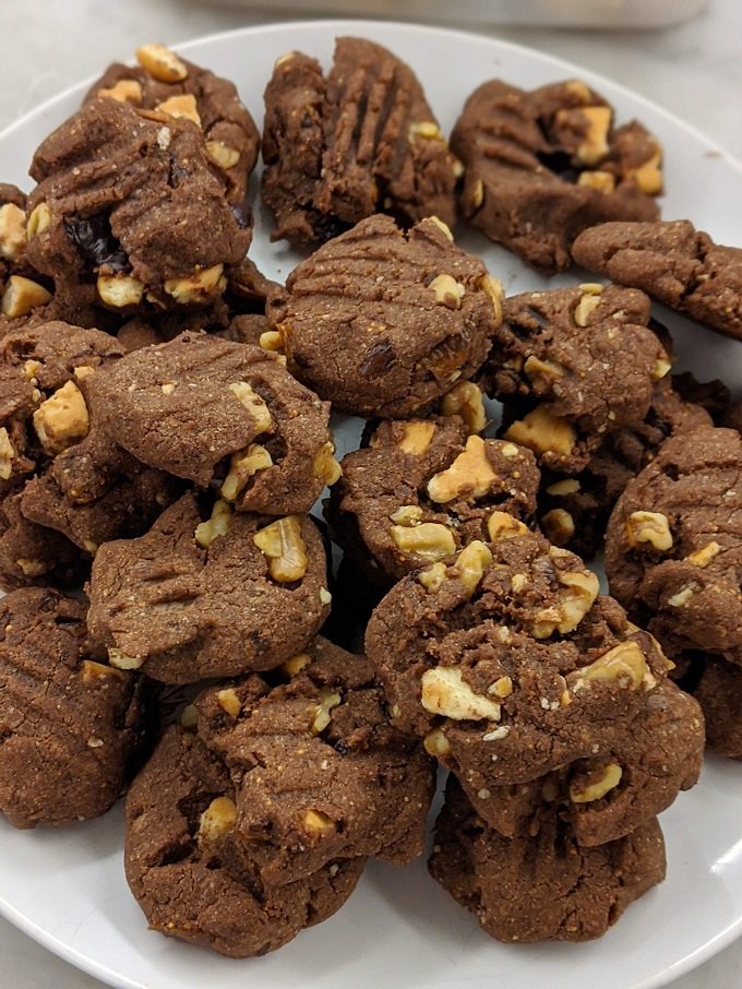 Variations of the peanut butter cookies